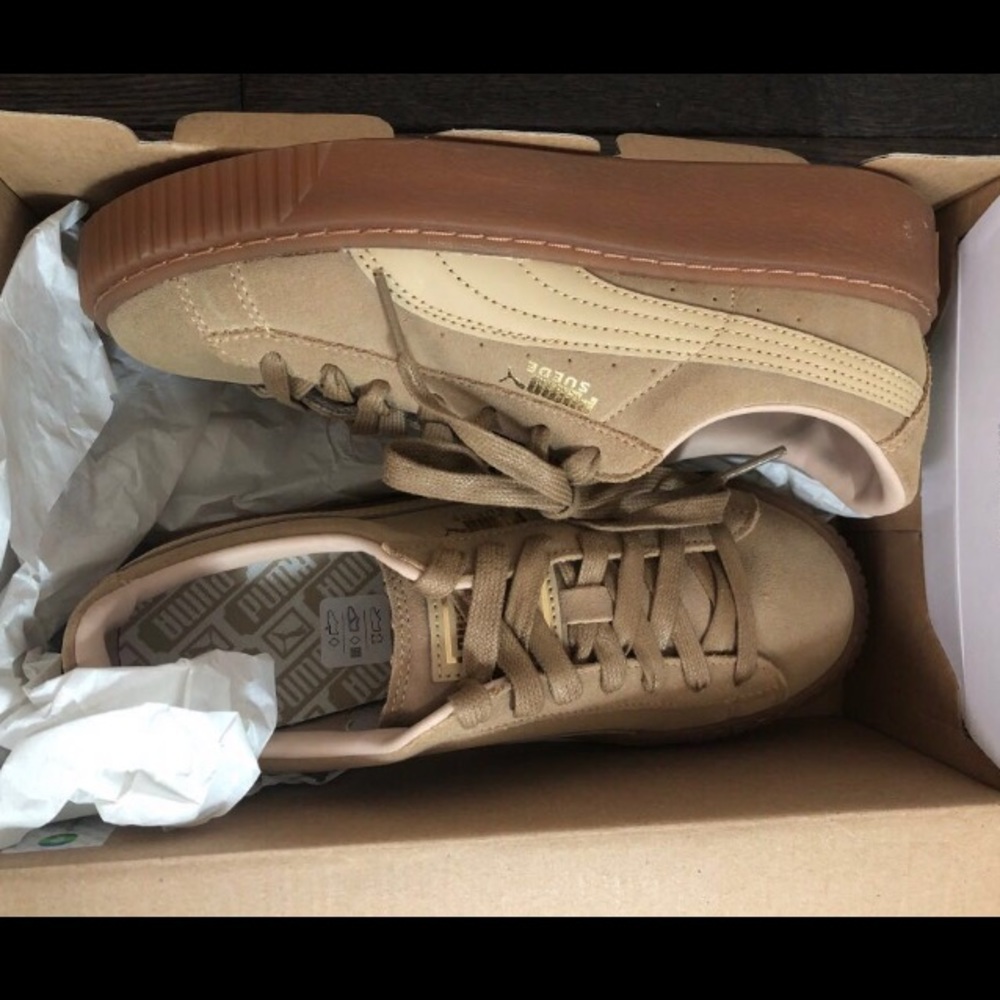 Fenty x Puma Creepers in Oatmeal